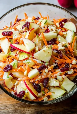 Refreshing Apple Cranberry Carrot Salad