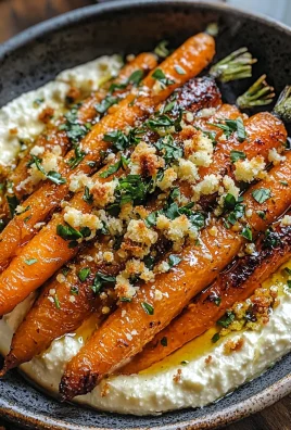 Roasted Carrots with Whipped Ricotta & Hot Honey