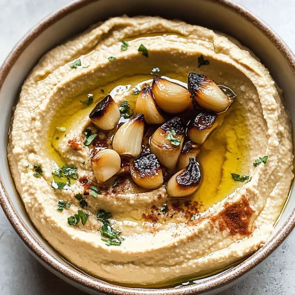 Roasted Garlic Hummus