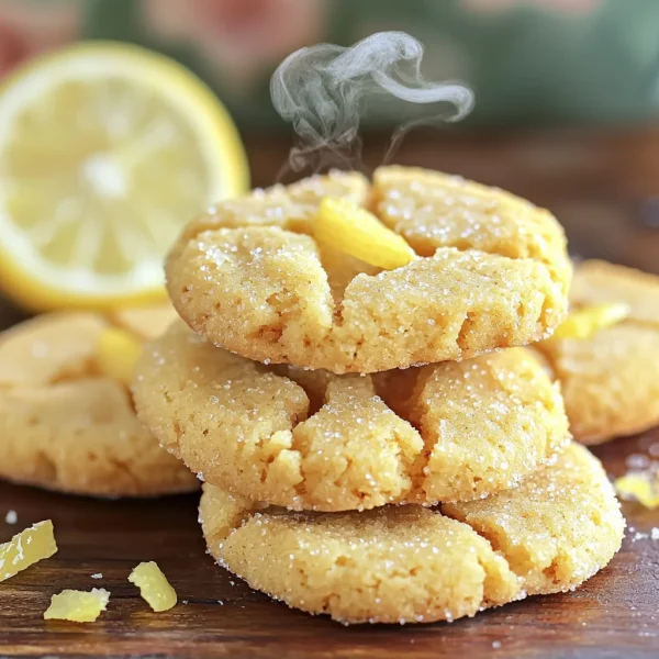 Spring Lemon Cookies