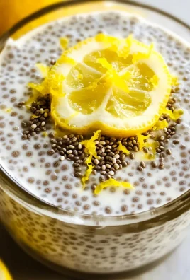 The Best Lemon Cream Chia Pudding