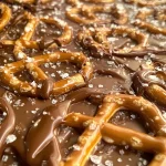 The Best Salted Caramel Pretzel Bark