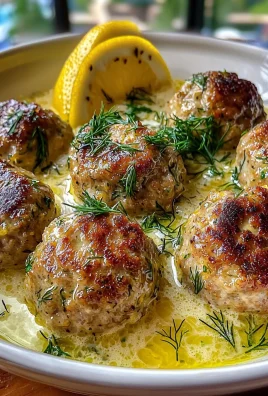 The Softest and Juiciest Greek Meatballs in Lemon Sauce