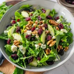 Apple Walnut Cranberry Salad