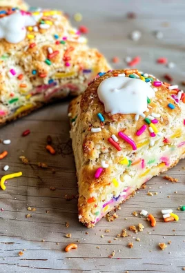 Birthday Cake Scones