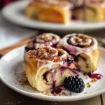 Blackberry Cinnamon Rolls