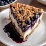 Blueberry Crumble Cheesecake