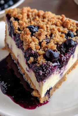 Blueberry Crumble Cheesecake