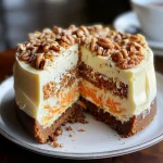 Carrot Cake Cheesecake Recipe – Easy Holiday Dessert