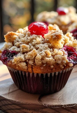 Cherry Cobbler Muffins