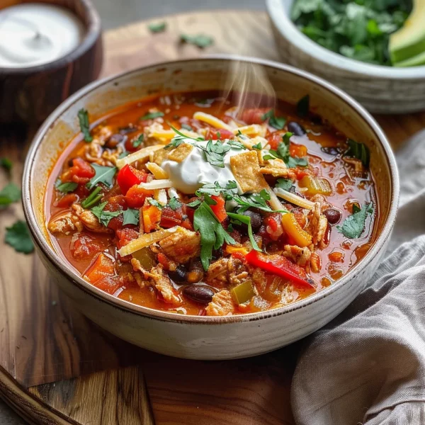 Chicken Tomato Rice Soup