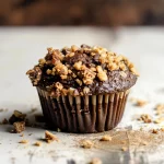 Chocolate Coffee Toffee Crunch Muffins