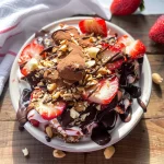 Chocolate Strawberry Banana Yogurt Clusters
