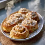 Coconut Cream Cinnamon Rolls