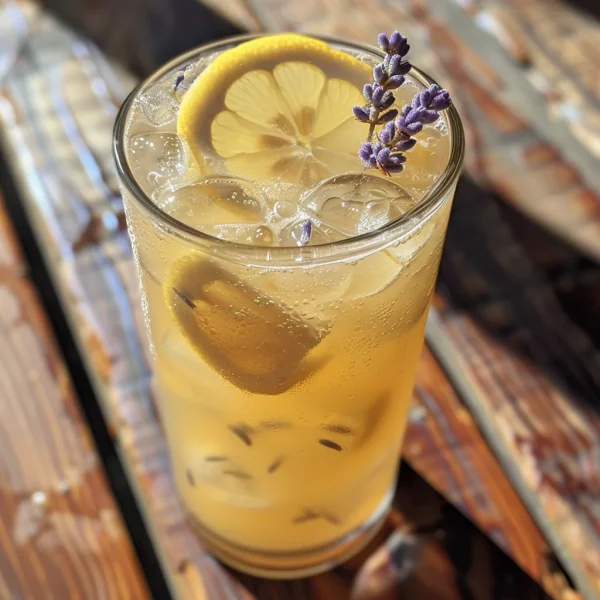 Coconut Lavender Lemonade Mocktail
