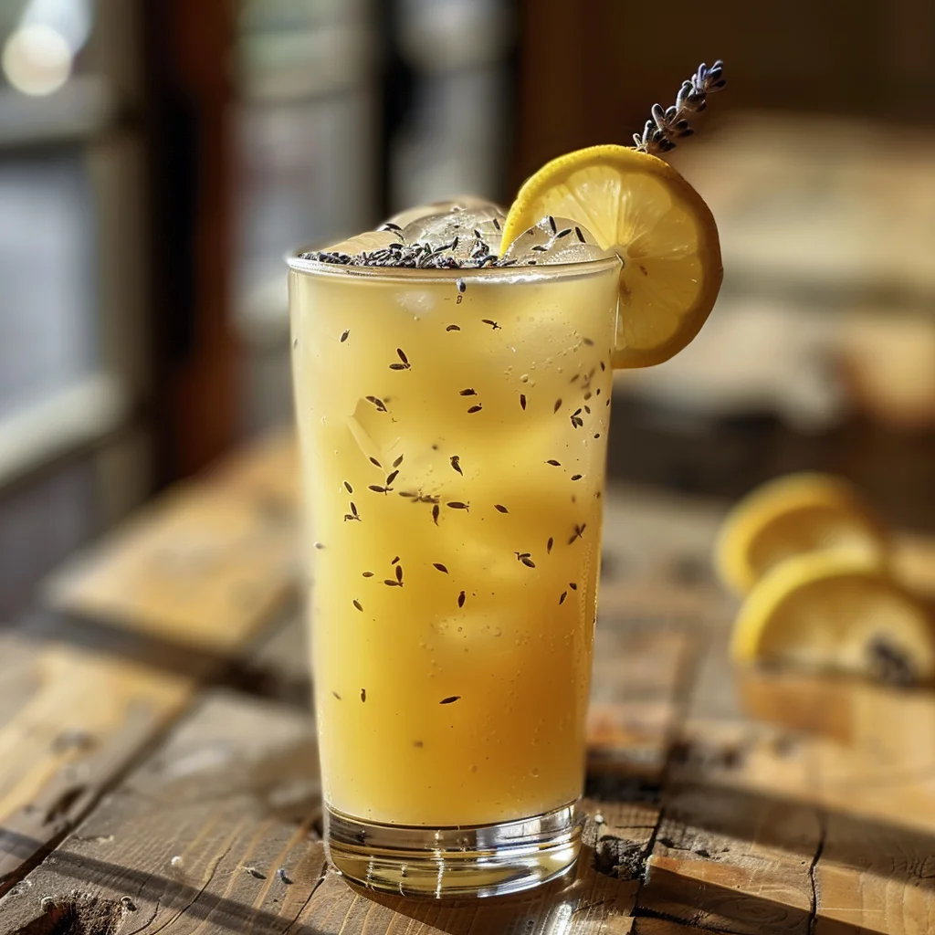 Coconut Lavender Lemonade Mocktail image 2