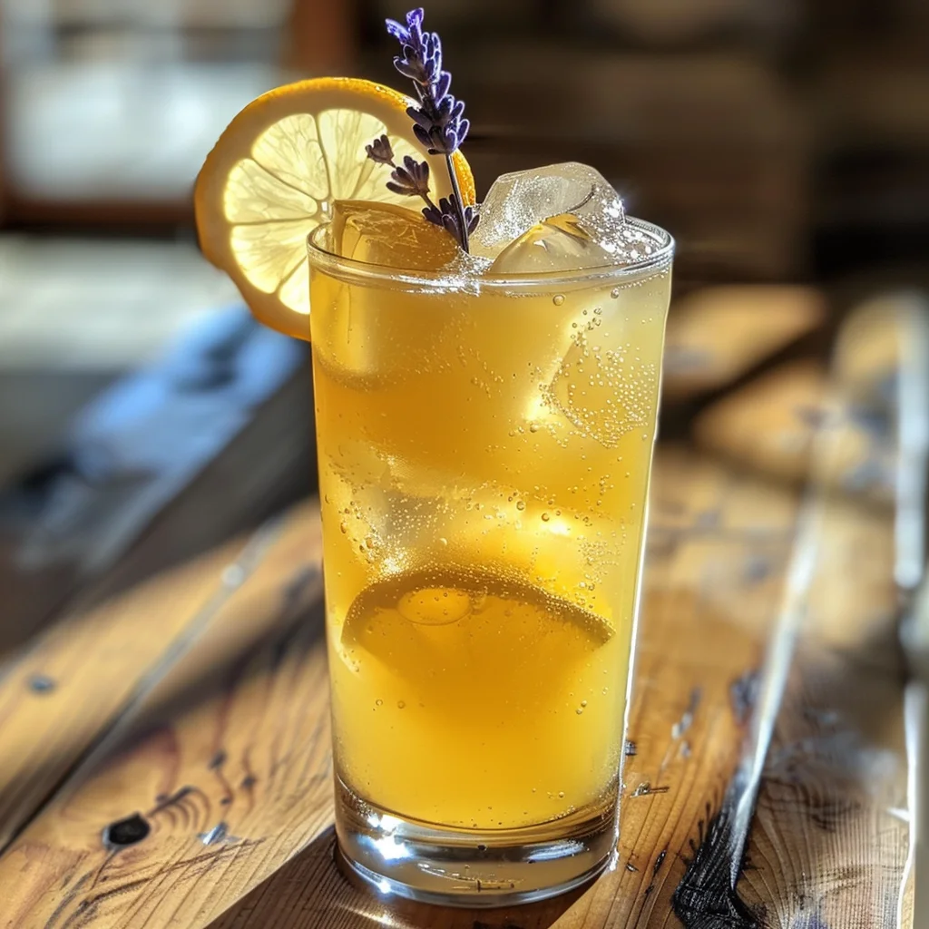 Coconut Lavender Lemonade Mocktail image 3