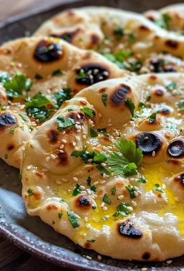 Cottage Cheese Garlic Naan (High Protein, No Yeast!)