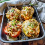Creamy Chicken Stuffed Peppers