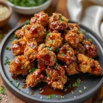 Delicious Baked Honey BBQ Popcorn Chicken Recipe