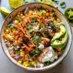 Delicious Street Corn Chicken Rice Bowl Recipe