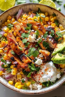 Delicious Street Corn Chicken Rice Bowl Recipe