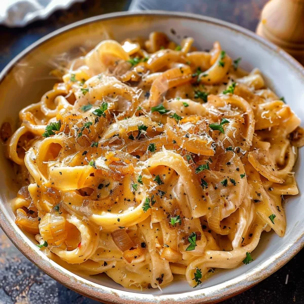 French Onion Pasta Recipe