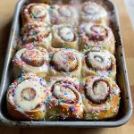Funfetti Cinnamon Rolls