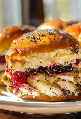 Havarti Cranberry Turkey Sliders