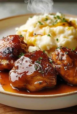 Honey Bbq Chicken & Creamy Garlic Parmesan Potatoes