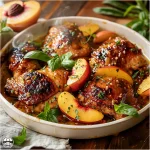 Honey Butter Peach Chicken