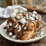 Hot Chocolate Marshmallow Cinnamon Rolls