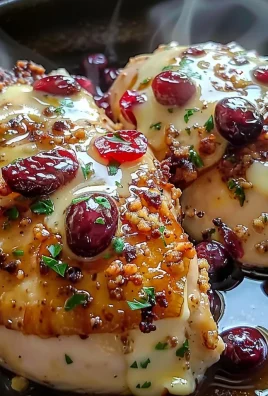 Impressive Cranberry Brie Stuffed Chicken