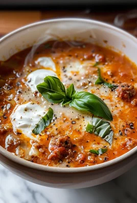 Keto Lasagna Soup Recipe