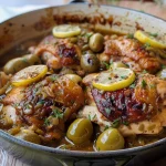 Mediterranean Chicken with Lemons and Olives