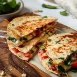 Mediterranean Quesadillas