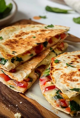 Mediterranean Quesadillas