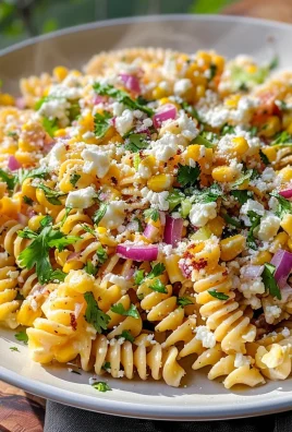Mexican Street Corn Pasta Salad Recipe