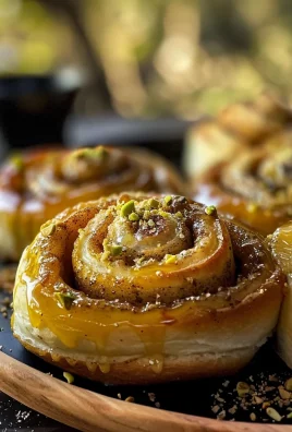 Pistachio Butter Cinnamon Rolls