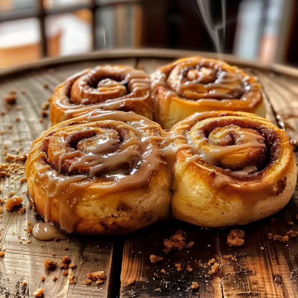 Pumpkin Butter Cinnamon Rolls