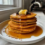 Pumpkin Cottage Cheese Pancakes