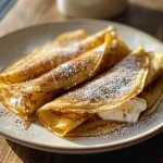 Pumpkin Crepes Cinnamon Mascarpone