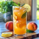 Refreshing Peach Lemonade