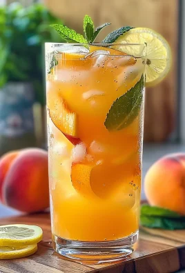Refreshing Peach Lemonade