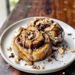 "Snickers" Cinnamon Rolls