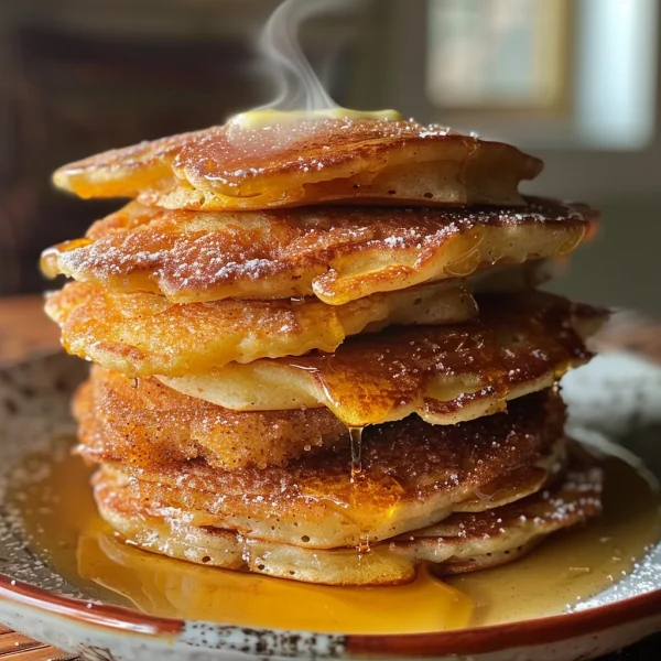 Spanish Churro-Inspired Pancakes: A Breakfast Delight!
