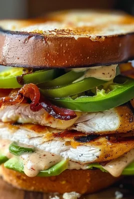 Spicy Grilled Chicken Avocado Sandwich