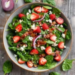 Strawberry Spinach Salad