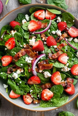 Strawberry Spinach Salad