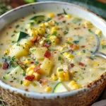 Summer Corn and Zucchini Chowder Recipe